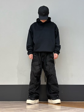 「A4A（エーフォーエー）のアイテム」を使った、amonさん（メンズ・170cm）の春コーディネート