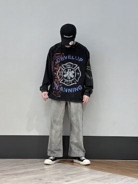 「LHP」｜amonさん（メンズ・170cm）の春コーディネート