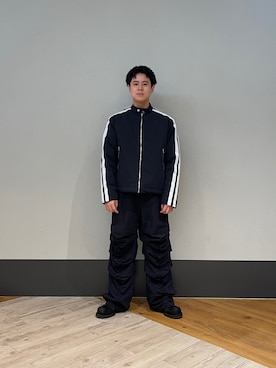 「DANKE SCHON（ダンケシェーン）のアイテム（その他アウター）」を使った、amonさん（メンズ・170cm）の秋コーディネート