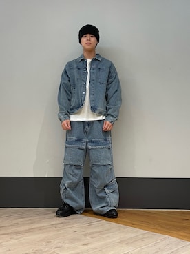 「L.H.P（エルエイチピー）のアイテム」を使った、amonさん（メンズ・170cm）の秋コーディネート