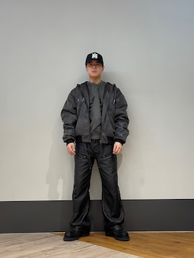 「L.H.P（エルエイチピー）のアイテム」を使った、amonさん（メンズ・170cm）の秋コーディネート