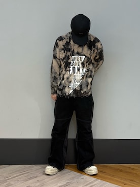 「DANKE SCHON（ダンケシェーン）のアイテム」を使った、amonさん（メンズ・170cm）の春コーディネート