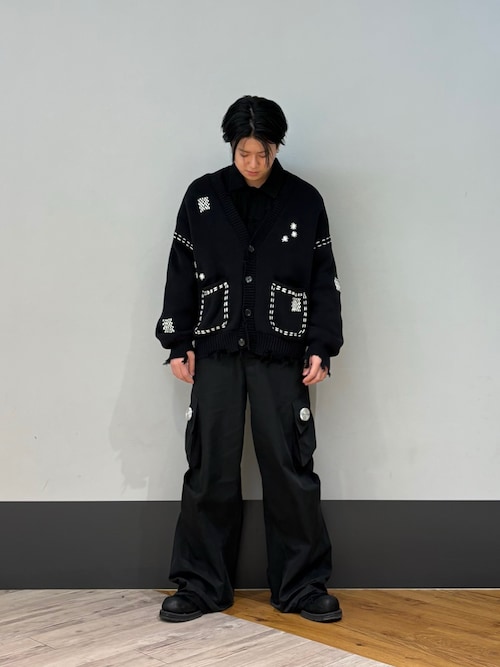 DankeSchon/ダンケシェーン/HAND STITCH KNIT CARDIGAN（カーディガン