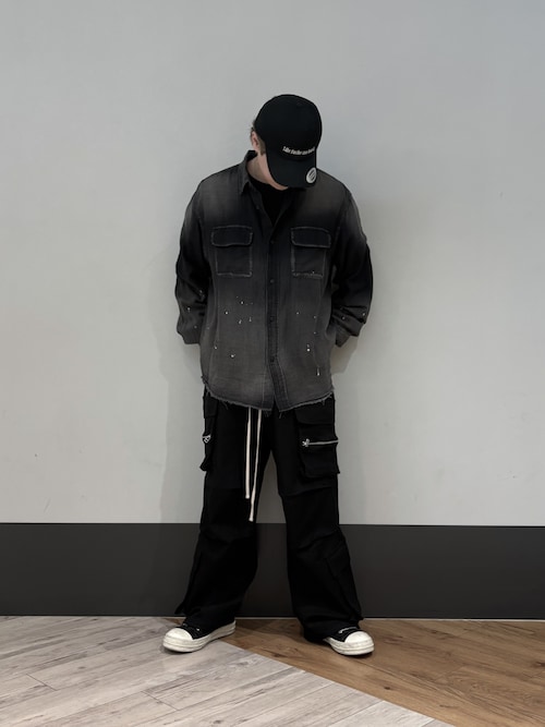 DankeSchon/ダンケシェーン/PREMIUM SUPER STRETCH TC BLACK WIDE ZIP