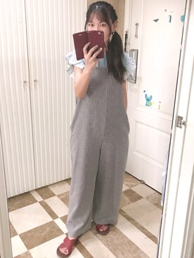 「こども ビームス（コドモビームス）のアイテム」を使った、kanakook0709さん（レディース・154cm）の夏コーディネート