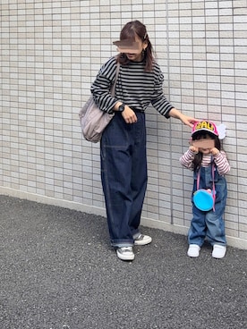 「アイテム（アナログ腕時計）」を使った、あおちゃそさん（レディース・151cm）の秋コーディネート