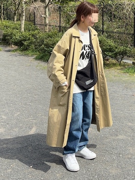 「3coins（3coins）のアイテム（バッグ）」を使った、あおちゃそさん（レディース・150cm）の春コーディネート