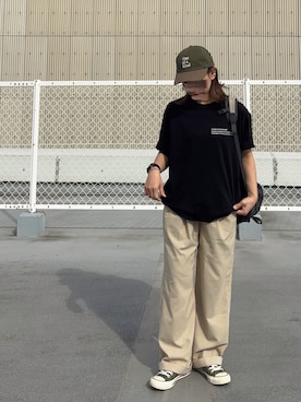 「THE NORTH FACE（ザノースフェイス）のアイテム」を使った、あおちゃそさん（レディース・151cm）の秋コーディネート