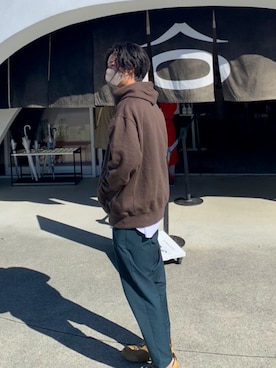 「Danner（ダナー）のアイテム（その他シューズ）」を使った、YKさん（メンズ・182cm）の秋コーディネート