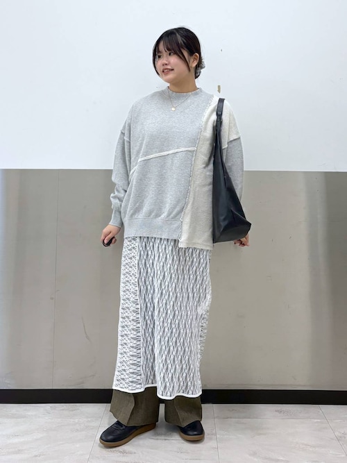 セール】メランジツイルワイドパンツ 242732（スラックス）｜LOWRYS