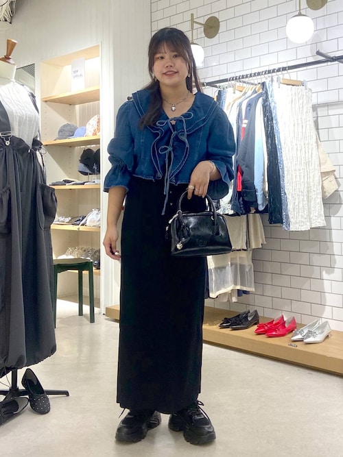 セール】フリルブラウスLS 116629（シャツ/ブラウス）｜LOWRYS FARM