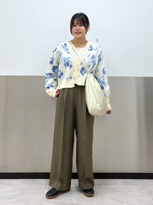 セール】メランジツイルワイドパンツ 242732（スラックス）｜LOWRYS