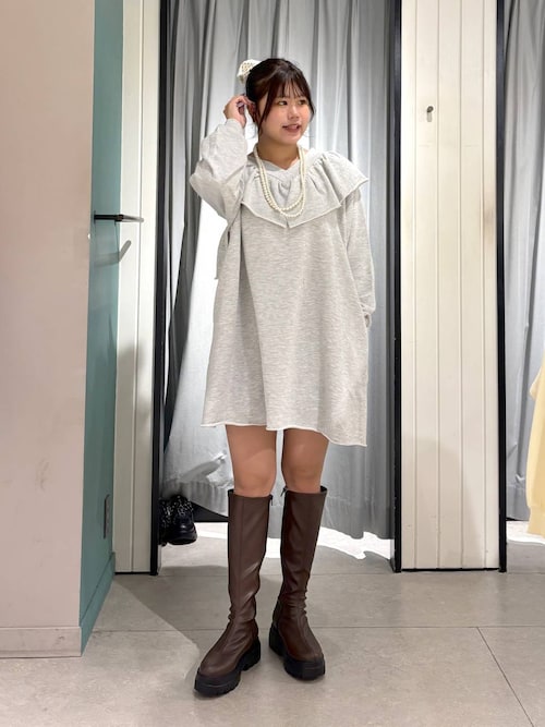 セール】ウラケフリルミニワンピース 589580（ワンピース）｜LOWRYS