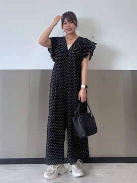 「アイテム（チョーカー）」を使った、なっぴさん（レディース・158cm・20代）の夏コーディネート