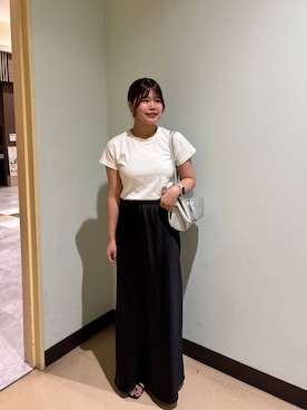 「アイテム（チョーカー）」を使った、なっぴさん（レディース・158cm・20代）の夏コーディネート