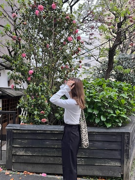 runa☪︎さん（レディース・158cm・10代）の春コーディネート