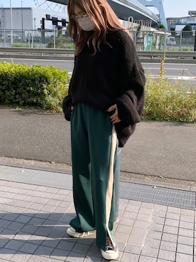 Nozomiさん(レディース・156cm)の秋コーディネート