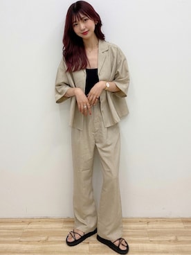 Nozomiさん（レディース・156cm）の夏コーディネート