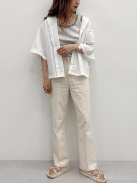 Nozomiさん（レディース・156cm）の夏コーディネート