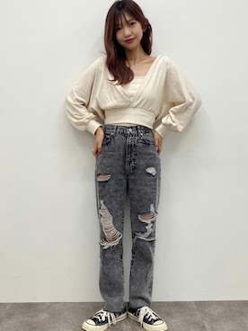 Nozomiさん（レディース・156cm）の秋コーディネート