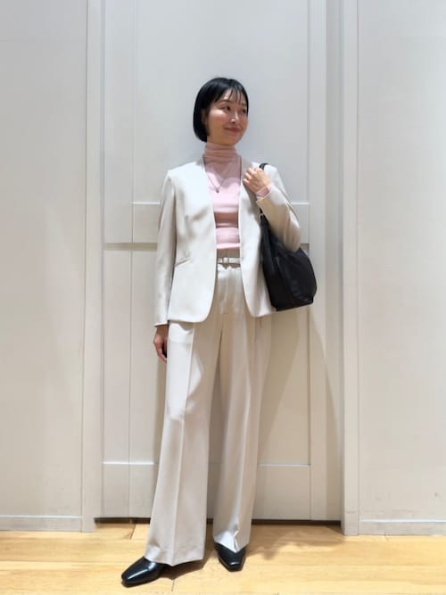 セール】［size SHORT/TALLあり］パウドレ ワイド パンツ ナチュラル