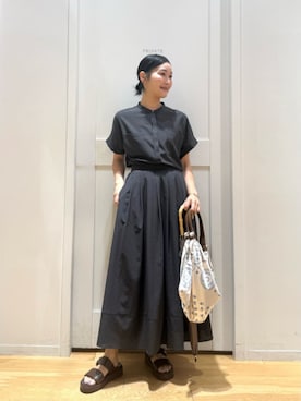 市川 瑠依子さん(レディース・163cm)の夏コーディネート