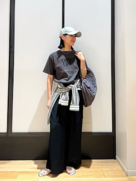 市川 瑠依子さん(レディース・163cm)の夏コーディネート