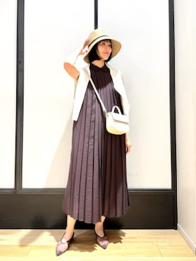 市川 瑠依子さん(レディース・163cm)の夏コーディネート