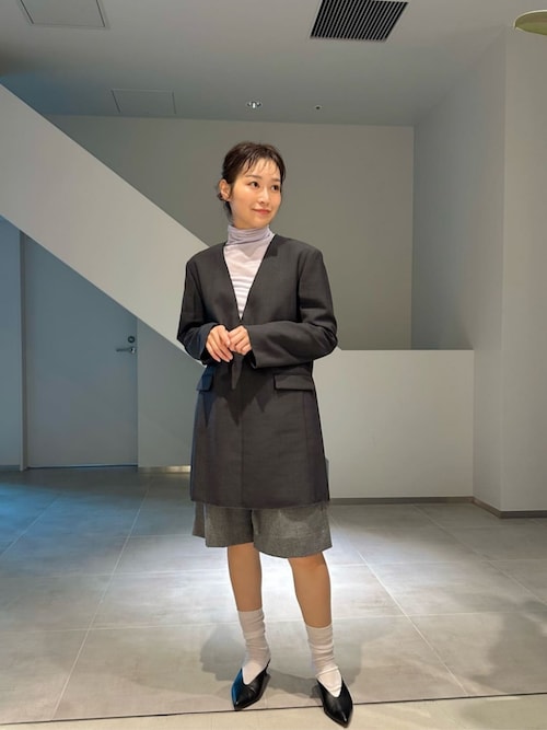 セール】＜AEWEN MATOPH＞ハイネック ロングスリーブ カットソー