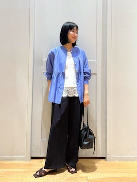 市川 瑠依子さん(レディース・163cm)の夏コーディネート