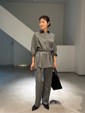 市川 瑠依子さん（レディース・163cm）の秋コーディネート