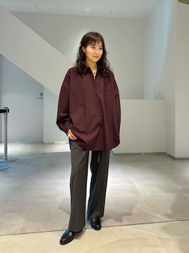 市川 瑠依子さん(レディース・163cm)の秋コーディネート