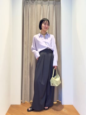 市川 瑠依子さん（レディース・163cm）の冬コーディネート