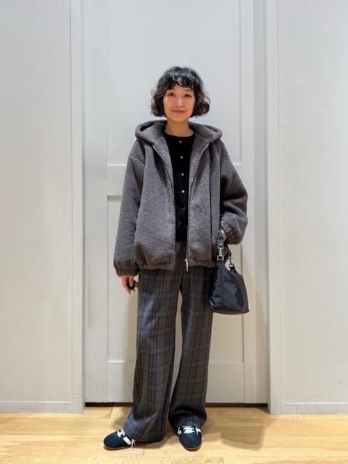 ［size SHORT/TALLあり］オルマイ ウラキモウ ワイド パンツ