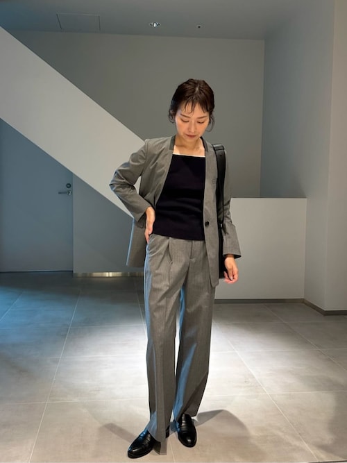 美品　UNITED ARROWS FEEL CLEAN Vノーカラー ジャケット FEEL CLEAN Vノーカラー ジャケット（ノーカラージャケット）｜UNITED