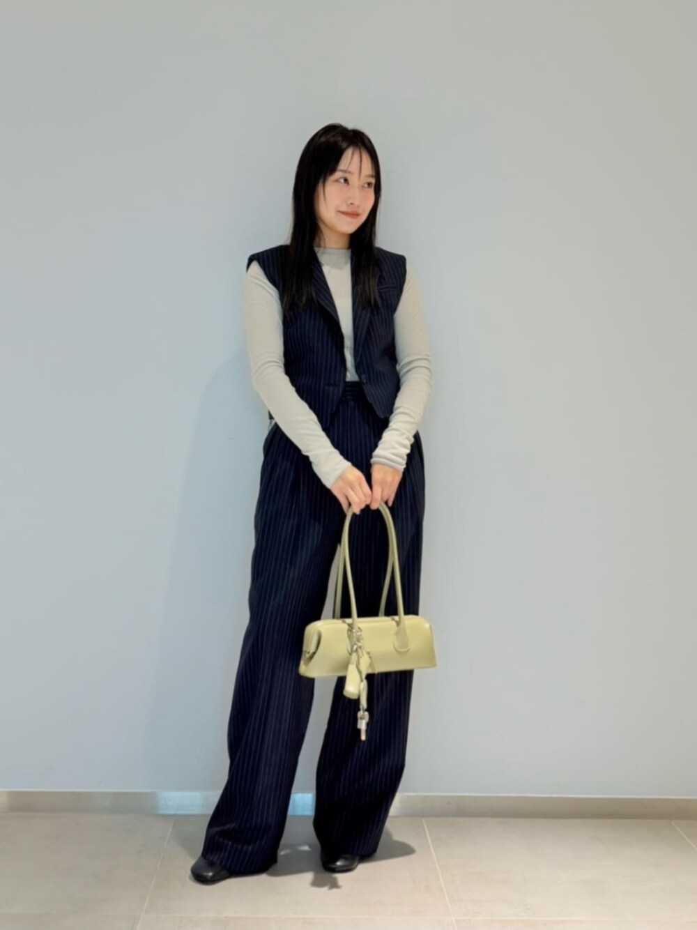 AEWEN MATOPHのベストを使った人気ファッションコーディネート