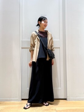 市川 瑠依子さん(レディース・163cm)の夏コーディネート