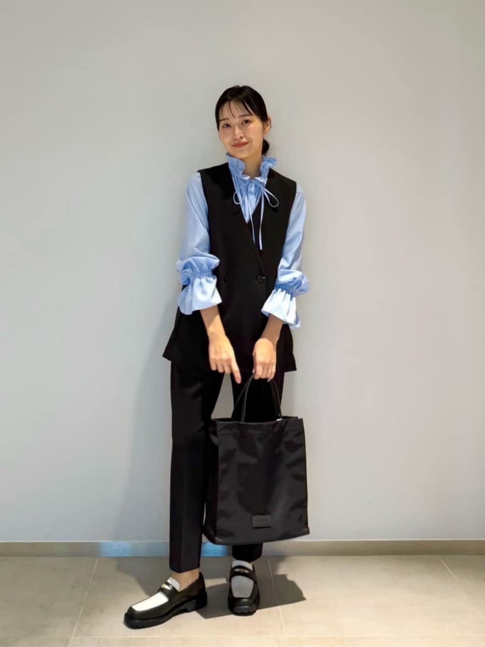 SPONGY ミドル ベストを使った人気ファッションコーディネート - WEAR