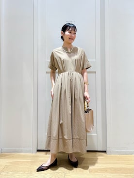 市川 瑠依子さん(レディース・163cm)の夏コーディネート