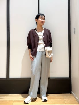 市川 瑠依子さん（レディース・163cm）の夏コーディネート