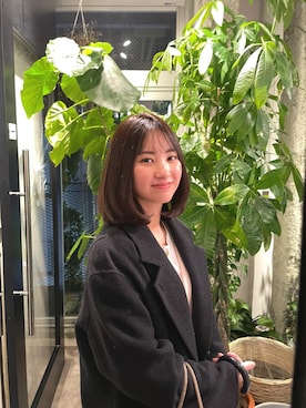 「CLANE（クラネ）のアイテム（カーディガン/ボレロ）」を使った、nanakoさん（レディース・155cm）の秋コーディネート