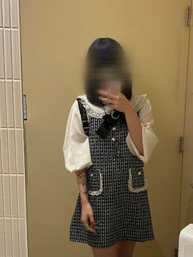 「量産型ヲタク」｜「アイテム（ワンピース/ドレス）」を使った、^_^さん（レディース・151cm）の春コーディネート