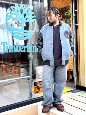 「アイテム（スタジャン）」を使った、tbl4373さん（レディース・156cm）の夏コーディネート