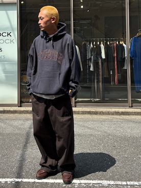 「アイテム（パーカー）」を使った、tbl4373さん（メンズ・176cm）の夏コーディネート