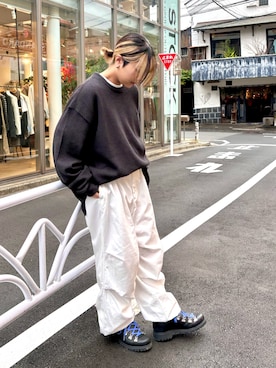 「アイテム（その他トップス）」を使った、tbl4373さん（レディース・156cm）の秋コーディネート