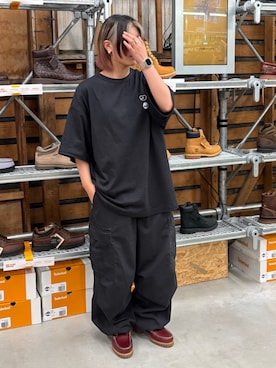 「アイテム（モカシン/デッキシューズ）」を使った、tbl4373さん（レディース・156cm）の夏コーディネート