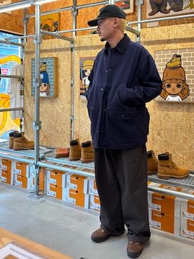 「アイテム（その他アウター）」を使った、tbl4373さん（メンズ・176cm）の秋コーディネート