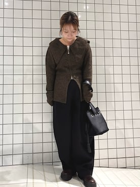 yukaさん（レディース・152cm）の冬コーディネート