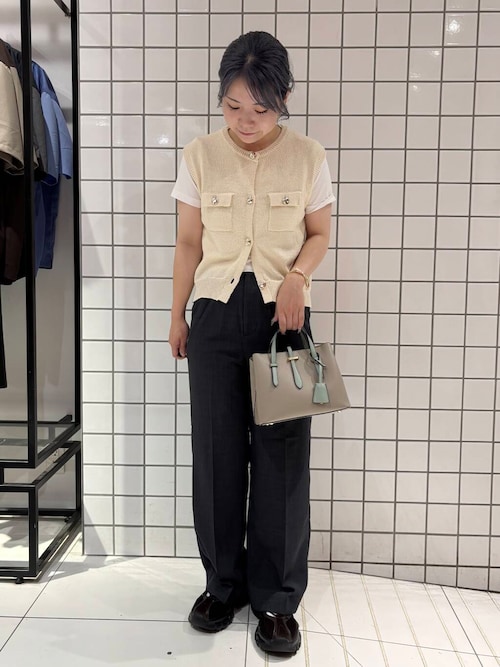 SENSE OF PLACE by URレースアップバレエスニーカーMサイズ24 SENSE OF PLACE by URBAN RESEARCH スニーカー 「抗菌」「消臭