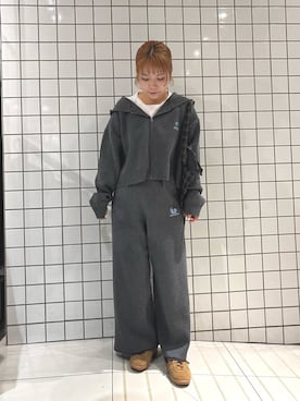 「SENSE OF PLACE by URBAN RESEARCH（センスオブプレイスバイアーバンリサーチ）のアイテム（トートバッグ）」を使った、yukaさん（レディース・152cm）の秋コーディネート